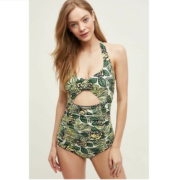 Anna Sui Other - Anna Sui Island Flower One-Piece Swimsuit XS